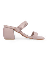 Ladies Heel beige Chappals 01358