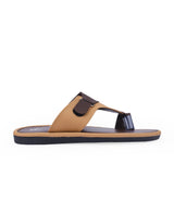men's tan chappals 03029