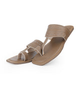 men's kolhapuri brown color chappals 03044
