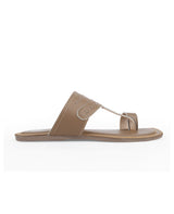 men's kolhapuri brown color chappals 03044