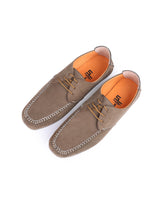 Men's leather loafer brown Shoes 04257
