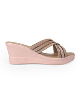 LADIES HEEL PEACH CHAPPAL 04474