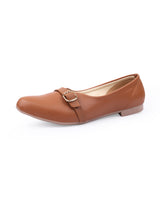 Ladies brown shoes 04482