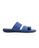 Men's blue chappals 05124