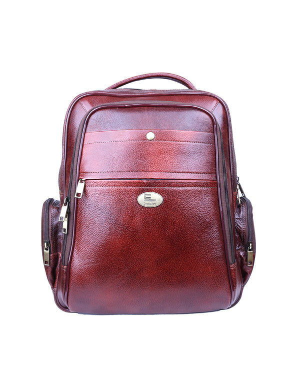 LEATHER BACKPACK 05406
