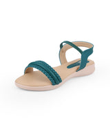LADIES GREEN SANDAL 05582