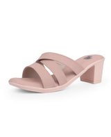 LADIES HEEL PEACH CHAPPAL 05721