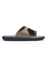 Ladies Flat Green Chappals 05814