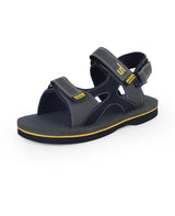 Men's gray floaters 06503