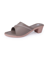 LADIES HEEL GRAY CHAPPAL 06909