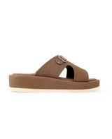Men's brown chappals 07672