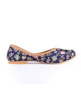 LADIES BLUE JUTTI 07856