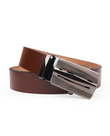 MEN's LEATHER BROWN BELT (Assorted Buckles) 09232