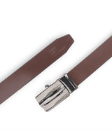 MEN's LEATHER BROWN BELT (Assorted Buckles) 09232