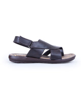 Men's sandals brown 09707