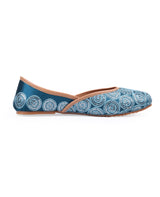 LADIES BLUE JUTTI 100874