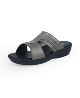 Ladies comfort gray chappals 100880