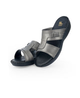 Ladies comfort gray chappals 100880