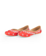 LADIES RED JUTTI 100885