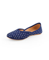 LADIES BLUE JUTTI 100888