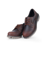 Men Leather Brown Shoe 102980
