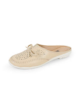 Ladies beige Half shoes 104421