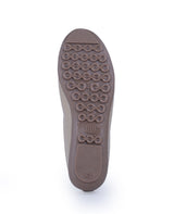 Ladies beige half shoes 104437