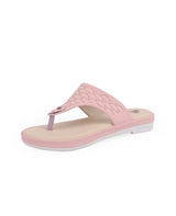 Ladies Heel pink Chappal 105851