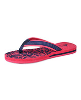 Ladies flipflop red chappals 107452