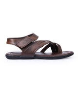men's brown sandals 107623