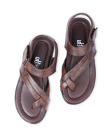men's brown sandals 107623