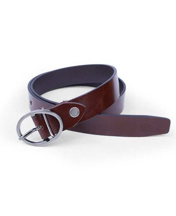 Ladies Leather Belt (Brown) 107917