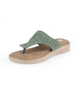Ladies heel multicolor chappal 109526