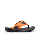 Men's Leather tan Chappals 117439