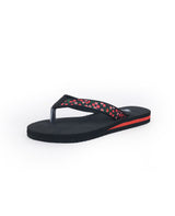 Ladies flipflop black chappals 123403