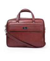 MINI LEATHER PORTFOLIO BAG 13727