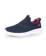 ladies Blue walking shoe 163222