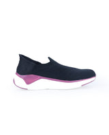 Ladies hands free casual black shoes 163235