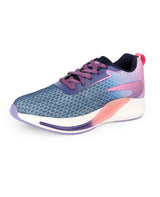 Ladies casual purple shoes 163246