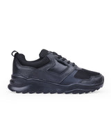 Men's Leather casual black shoes 165537