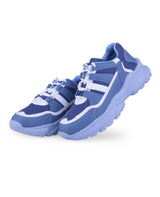 Ladies casual blue shoes 165544