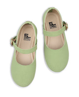 girl's belly green shoes (5 TO 12 YEAR) 17537