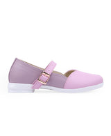 Girl's belly purple shoes (5Years to 12years) 17538