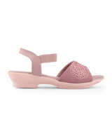 Ladies heel Peach sandals 18117