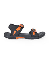 Men's black floaters 200146