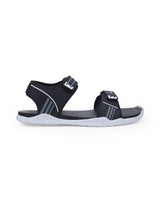 Men's black floaters 200147