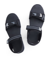 Men's black floaters 200147