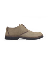 Men's leather brown shoes 201230