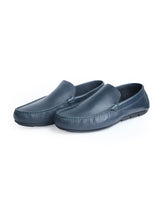 Men's leather blue driving Shoes 201243