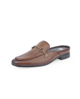 MEN LEATHER HALF SHOE 203376